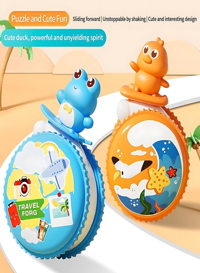 KIDWILL Travel Frog Baby Yo-Yo Toy with Rope - Cartoon Animal Pull String Yo-Yo for Kids, Educational Travel Toy with Cute Frog Design, Safe & Durable Spinner, Fun Gift for Toddlers & Children - Image 5